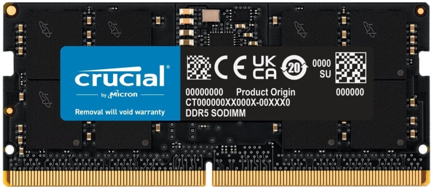 Dell 3480 So-Dimm Crucial 16GB 2x8GB Memory Ram DDR4-2400  CT8G4SFS824A.C8FHD1