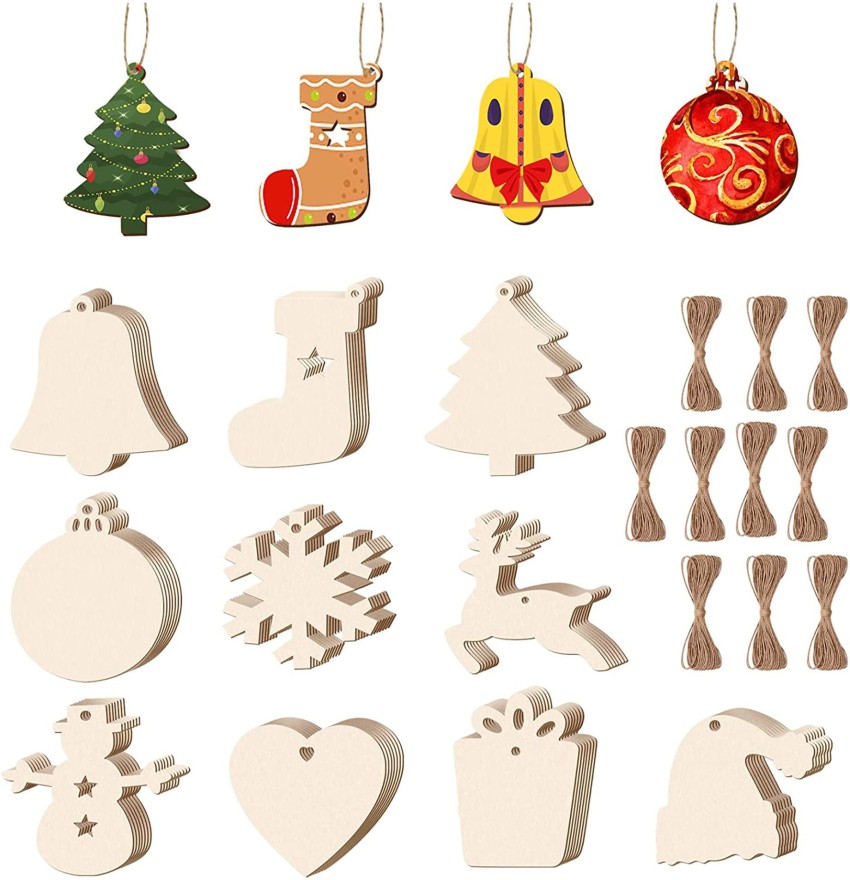 Printfry 100PCS Wooden Christmas Ornaments - Wood Ornaments for Crafts  Unfinished Rangoli Stencil Price in India - Buy Printfry 100PCS Wooden  Christmas Ornaments - Wood Ornaments for Crafts Unfinished Rangoli Stencil  online