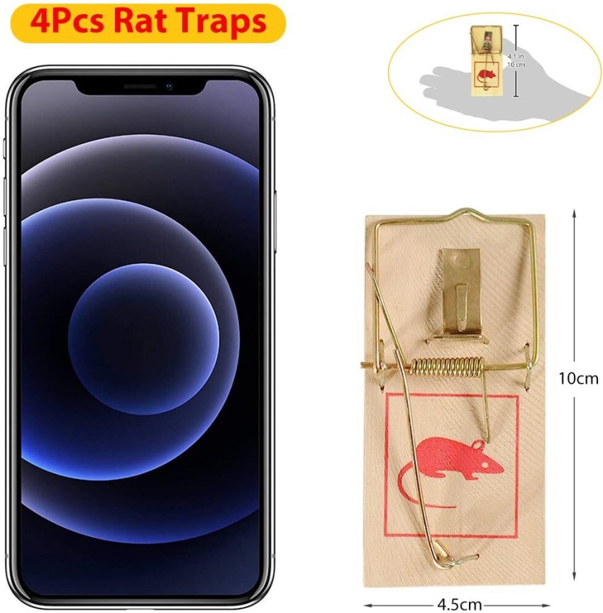 HASTHIP Wooden Mouse Trap 100 x 45 mm Mouse Traps Quickly Slam Mice Trap  Live Trap Price in India - Buy HASTHIP Wooden Mouse Trap 100 x 45 mm Mouse  Traps Quickly