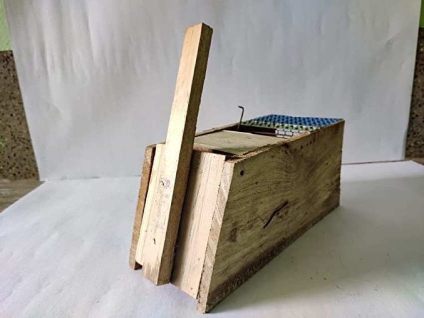 maanya Wooden Rat Trap/Cage/Mouse Catcher/Pinjra Snap Trap Price in India -  Buy maanya Wooden Rat Trap/Cage/Mouse Catcher/Pinjra Snap Trap online at