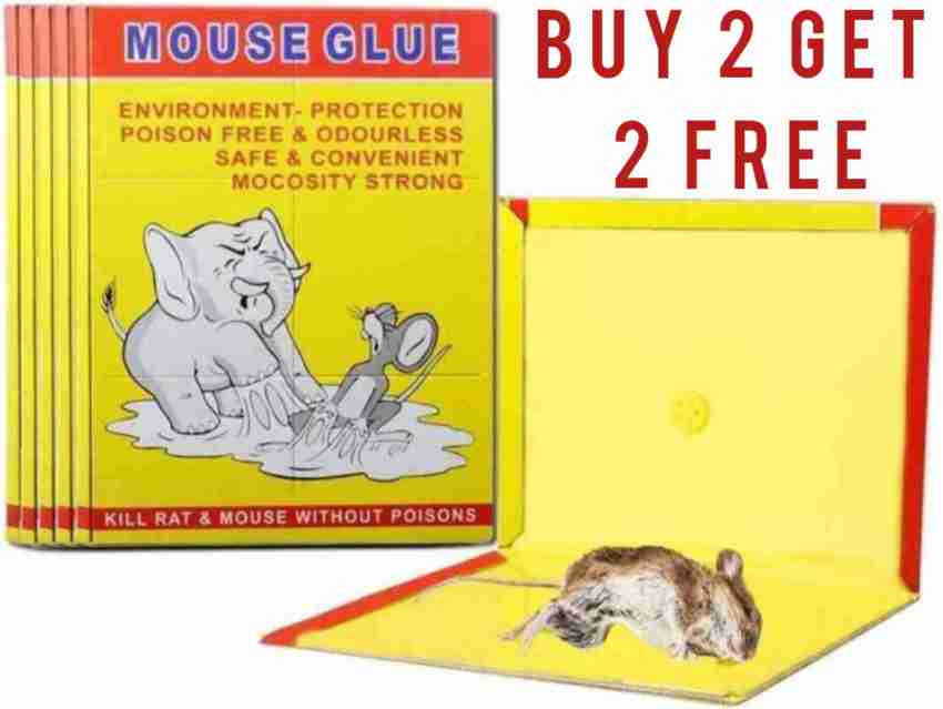 soniya enterprises Mouse & Rat Trap Sticky Glue Pad Set of 2 ( Size:  16.7cms x 24cm) Snap Trap Snap Trap Price in India - Buy soniya enterprises  Mouse & Rat Trap