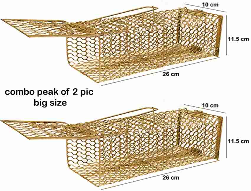 MITHO Mouse Trapper, Rat Catcher, Rat Cage Trap, Big Rat Live Trap Price in  India - Buy MITHO Mouse Trapper, Rat Catcher, Rat Cage Trap, Big Rat Live  Trap online at