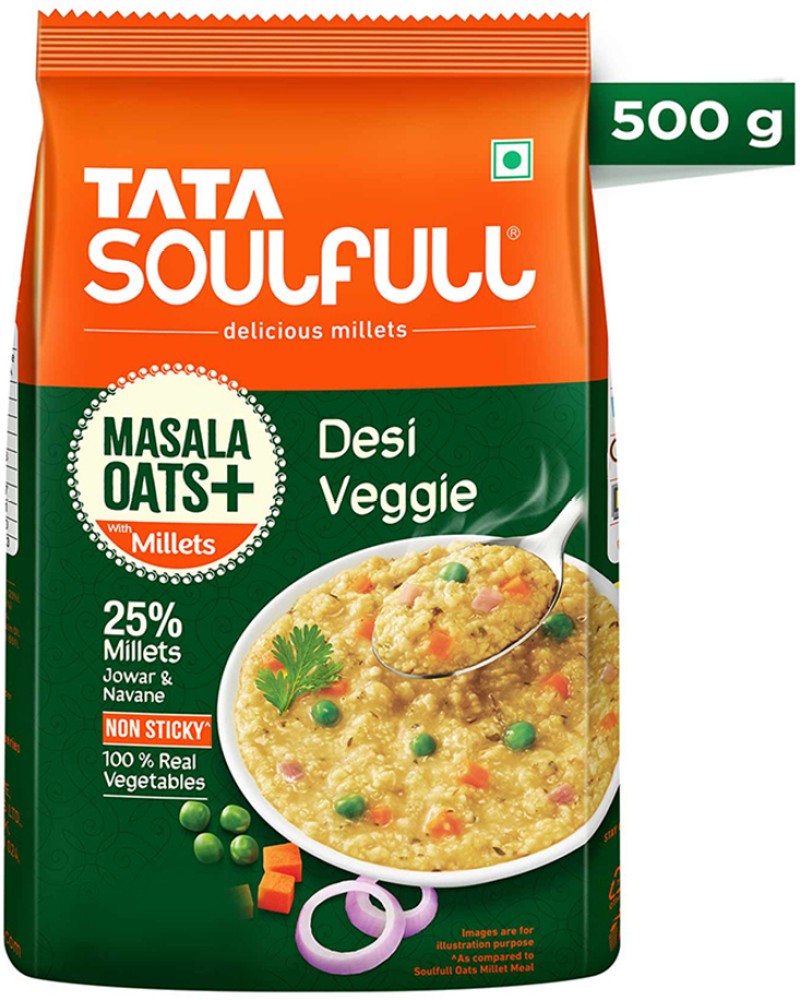 Yogabar Desi Masala Oats Pouch Price in India - Buy Yogabar Desi