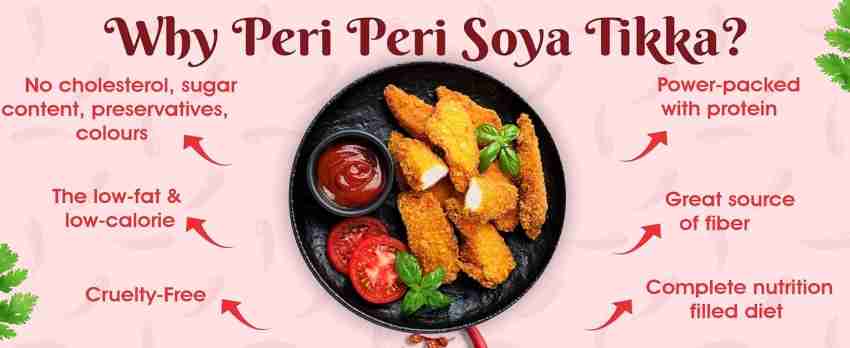 Desi Treat Peri Peri Soya Tikka (Ready to Cook) 800 g Price in India - Buy Desi  Treat Peri Peri Soya Tikka (Ready to Cook) 800 g online at