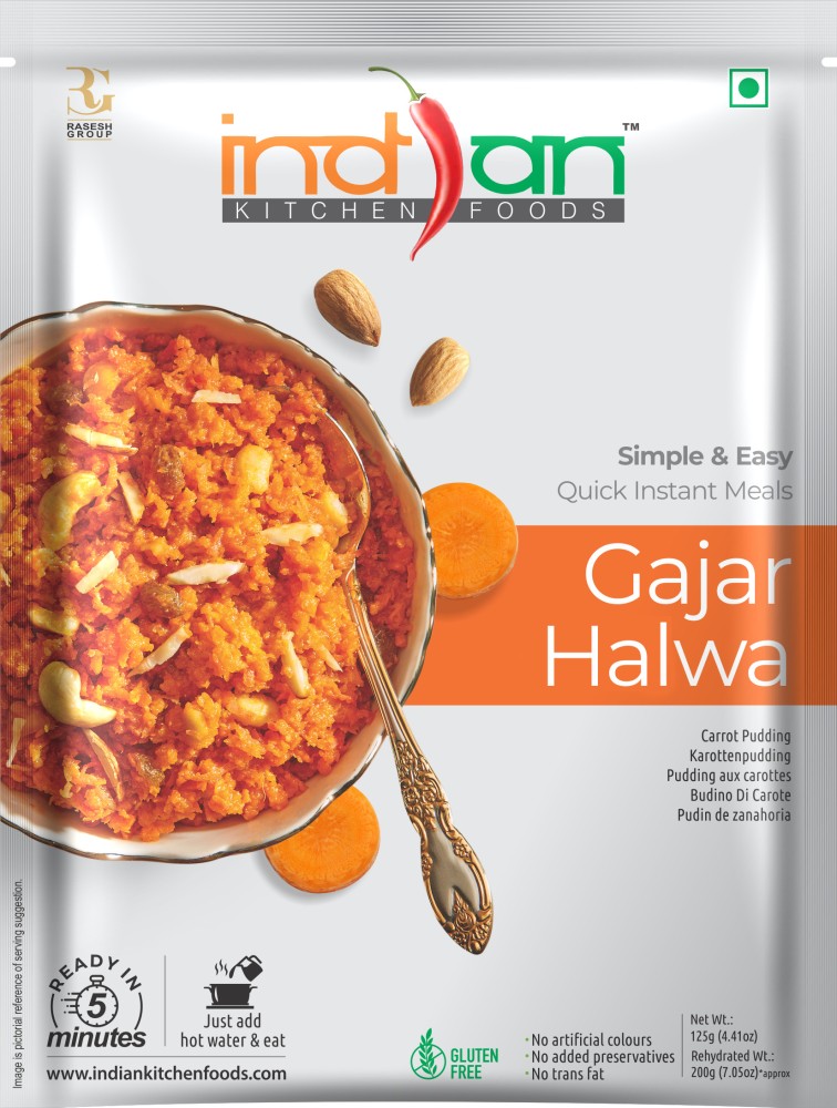 Instant discount gajar halwa