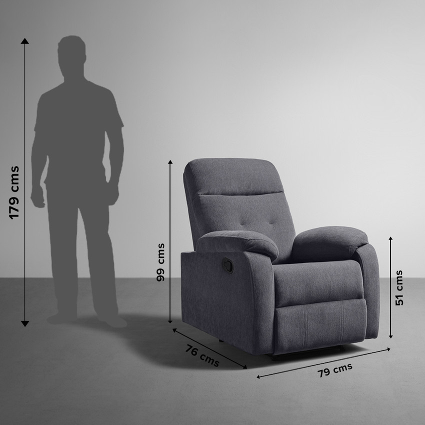 Sleepyhead Fabric Manual Recliner Price in India Buy Sleepyhead
