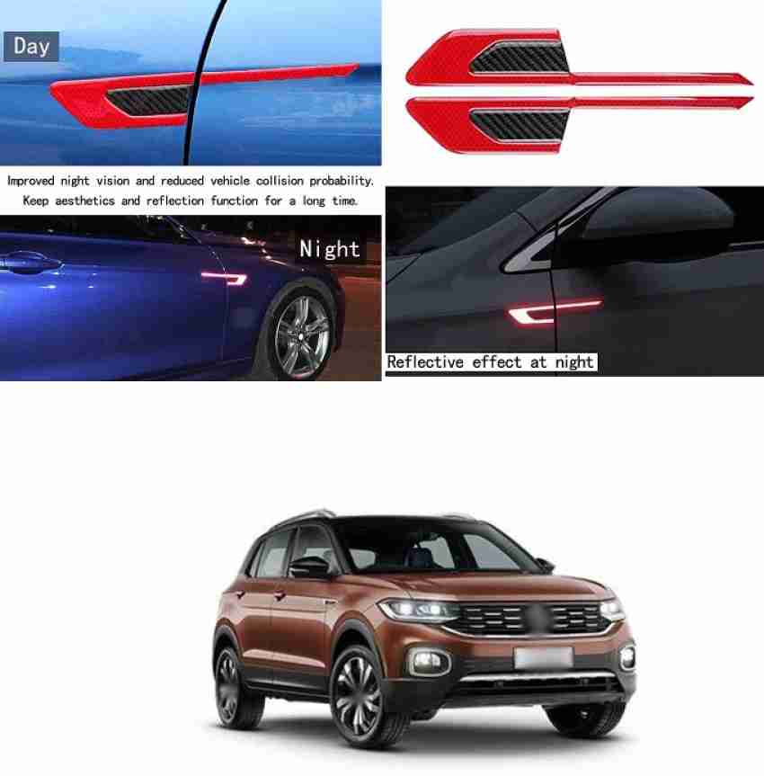 XZRTZ Car Side Reflective Stickers Side Marker Universal Safety