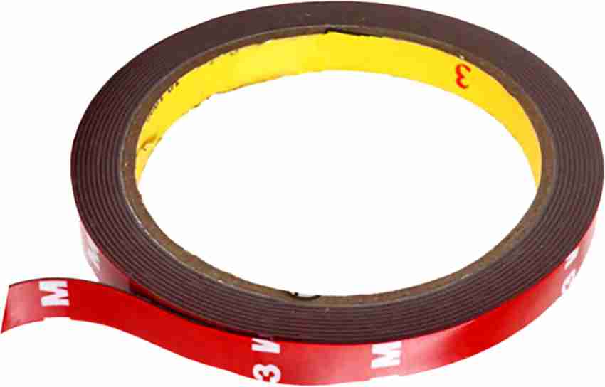 3M Car Scotch Double Sided Automotive Acrylic Foam 12 mm x 10 m Red  Reflective Tape Price in India - Buy 3M Car Scotch Double Sided Automotive  Acrylic Foam 12 mm x