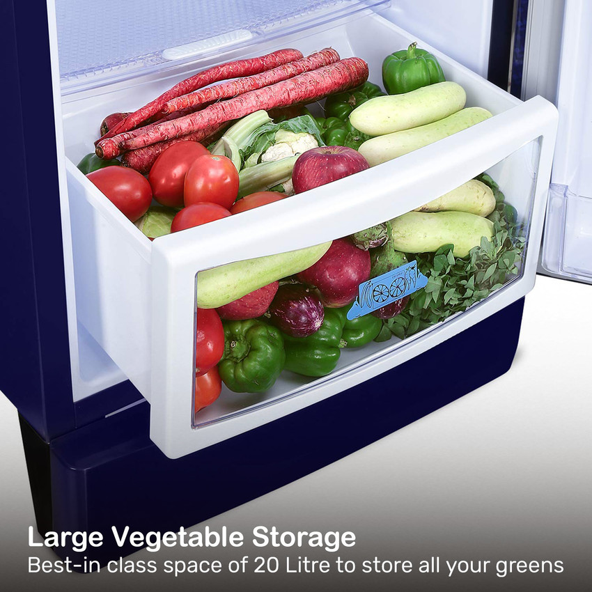 Refrigerator with large hot sale produce space