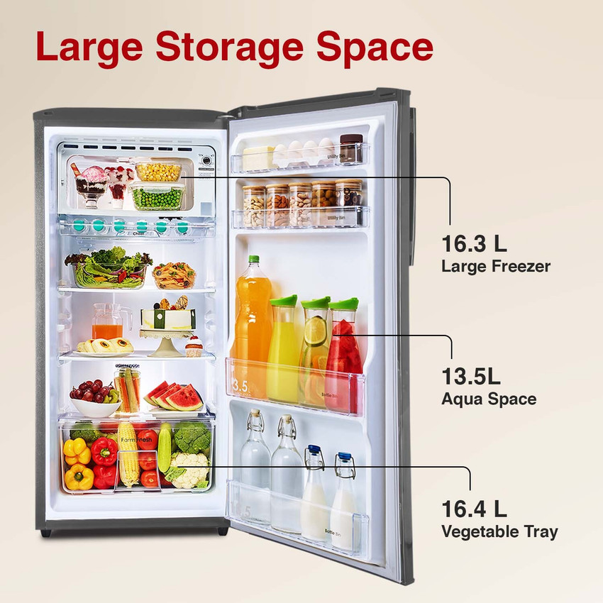 Refrigerator 180 ltr store price 5 star