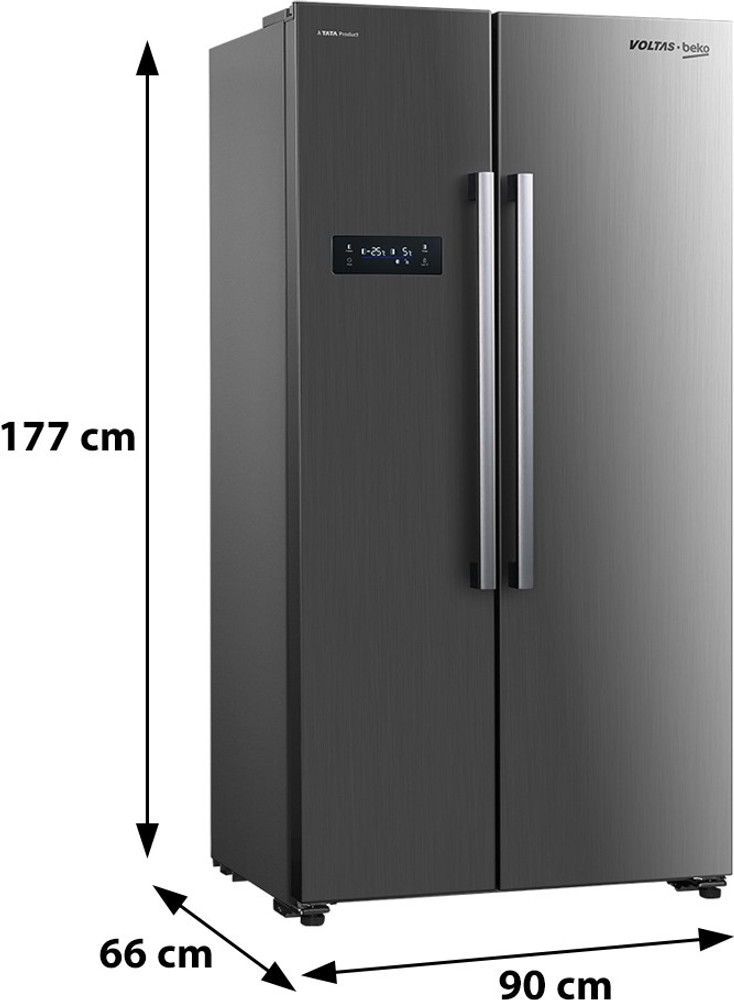 Voltas Beko by A Tata Product 563 L Frost Free Side by Side 2 Star