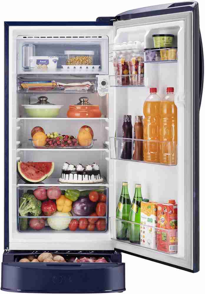 LG 201 L Direct Cool Single Door 5 Star Refrigerator with Base Drawer with Smart Inverter Compressor Smart Connect Fast Ice Making Online at Best Price in India Flipkart