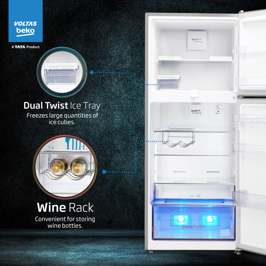 Voltas beko refrigerator 432 litres cheap