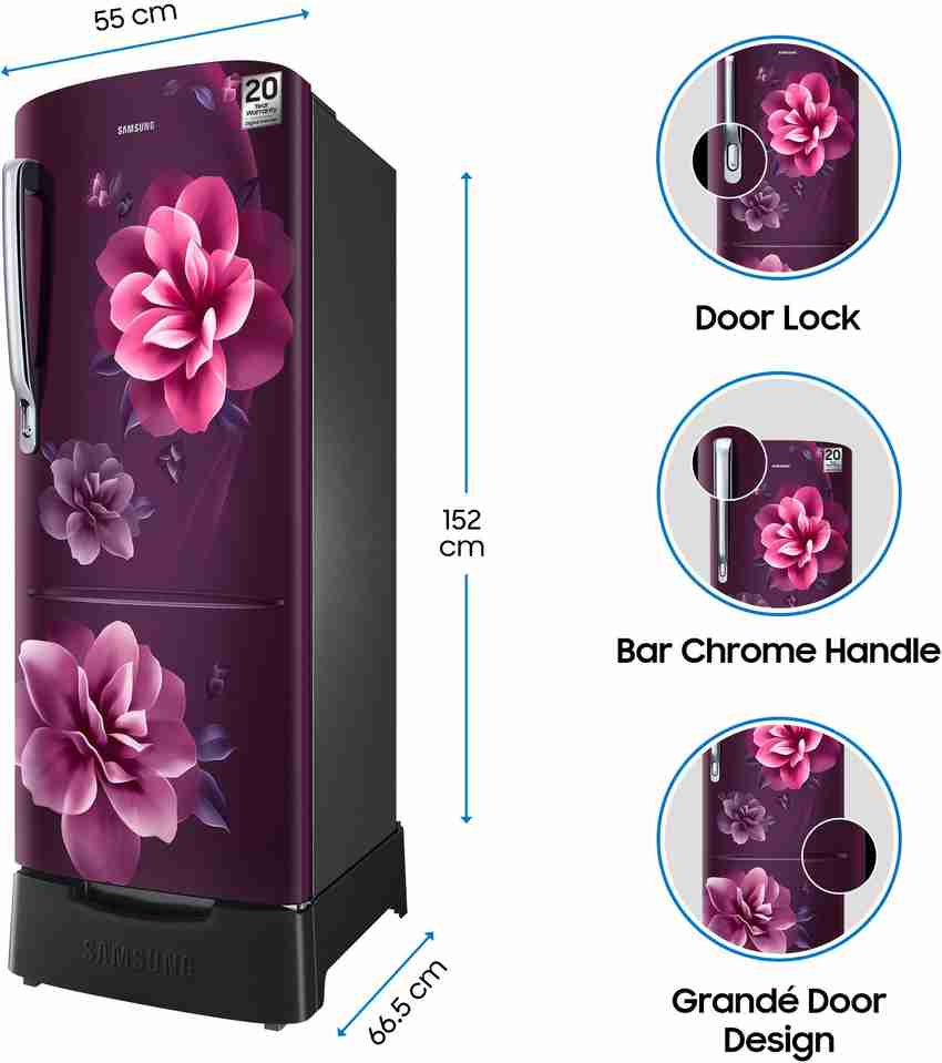 Samsung 230 litre outlet fridge double door