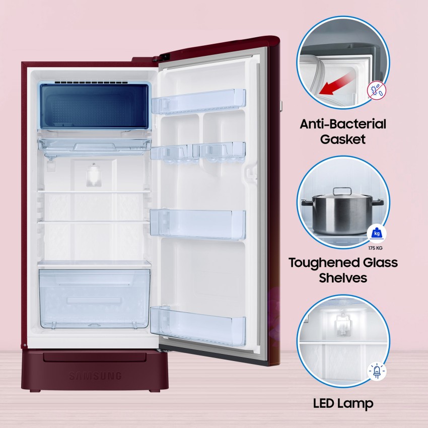 Buy SAMSUNG 189 L Frost Free Single Door 5 Star Refrigerator