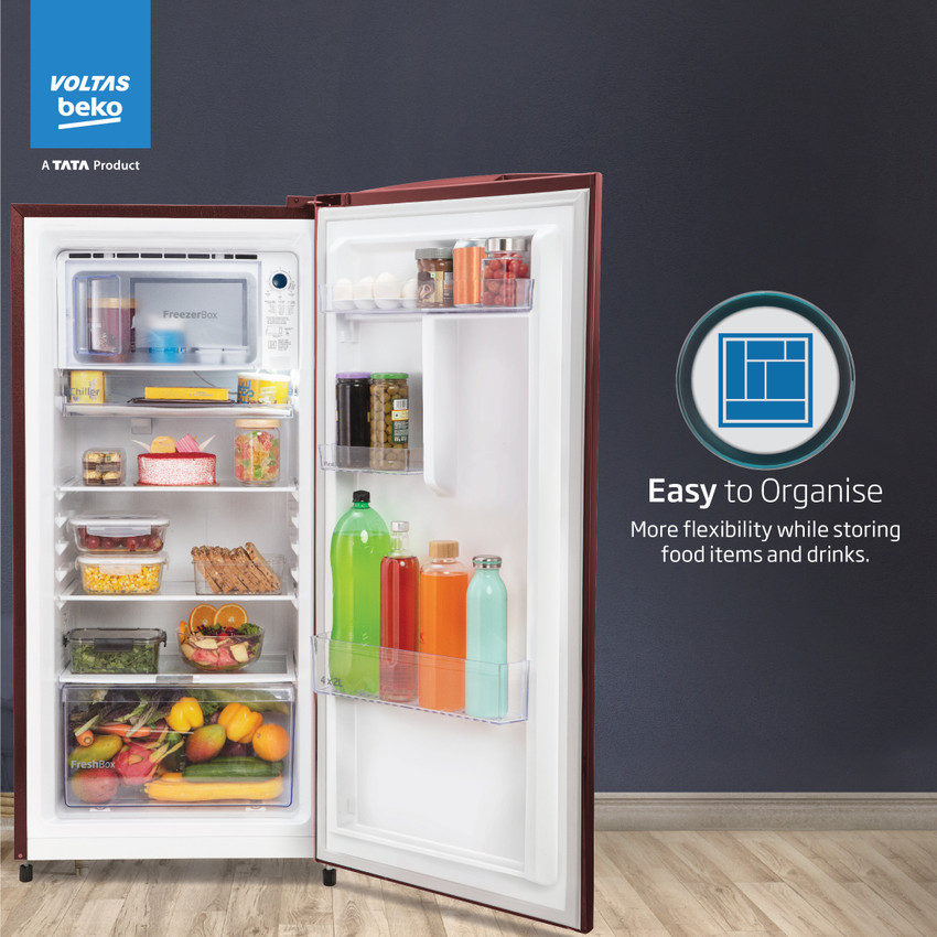 Tata fridge single door cheap