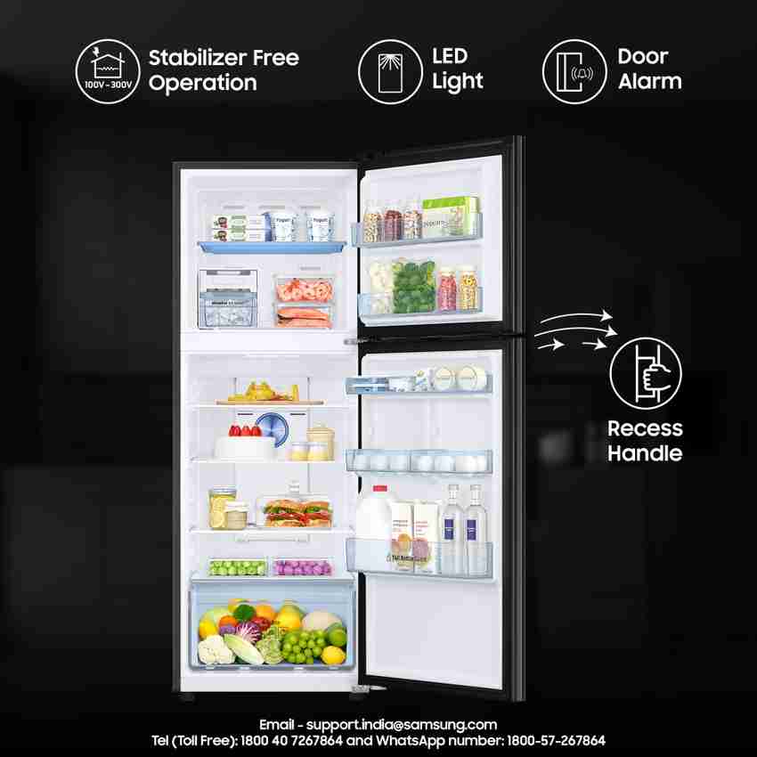 Samsung double door fridge deals 400 litre