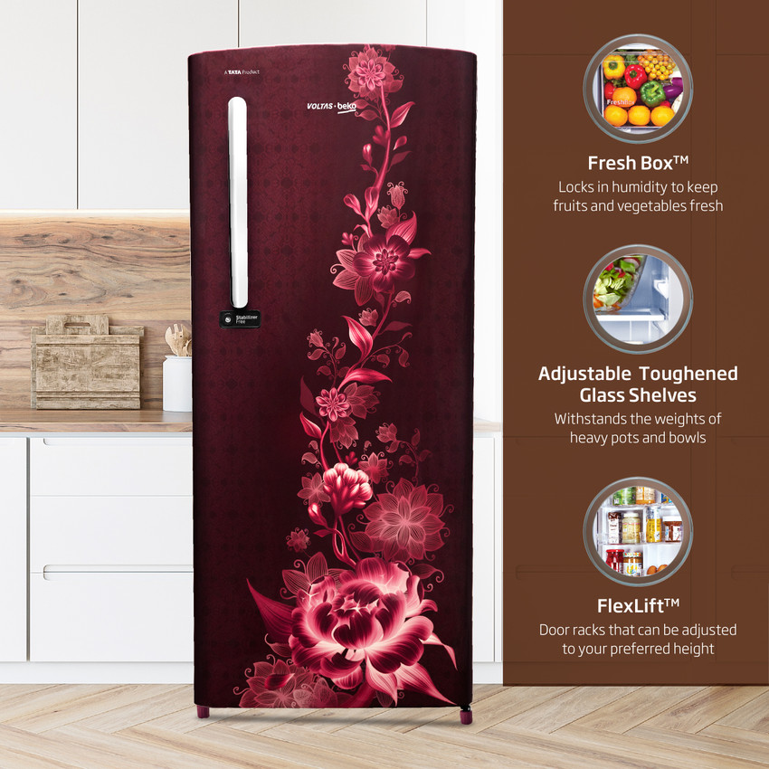 Voltas freezer top price 190 litre