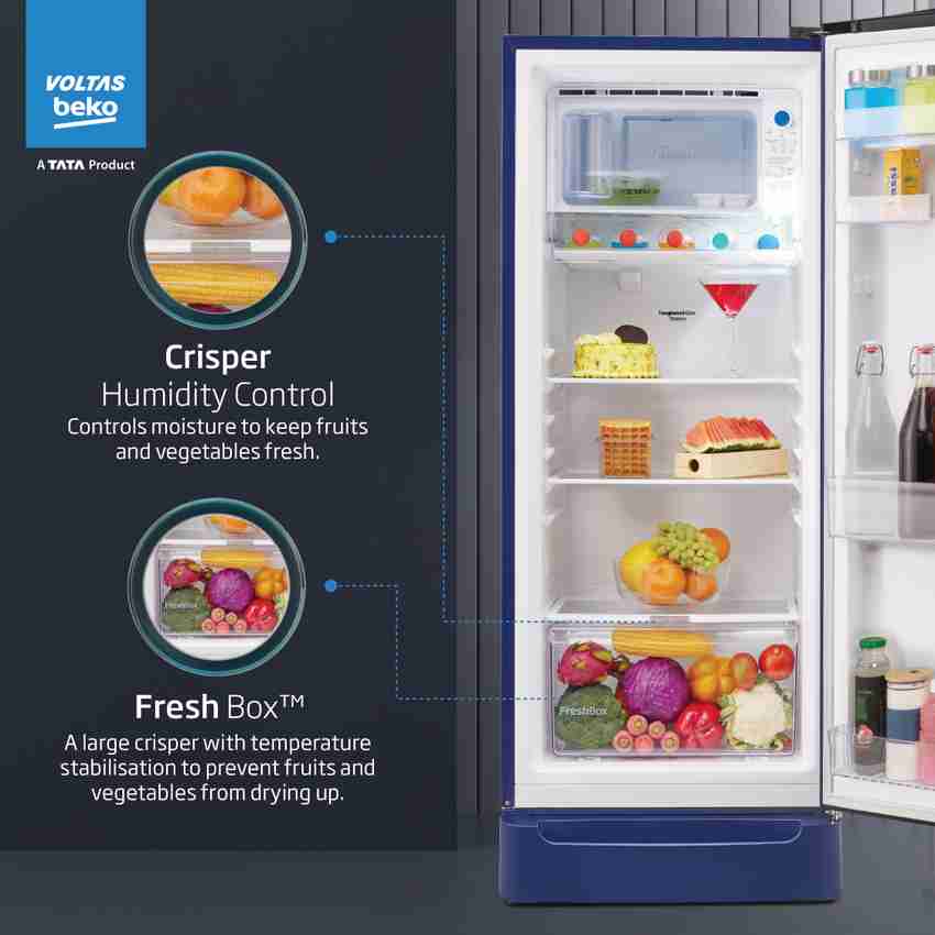 Voltas refrigerator 215 ltr price best sale