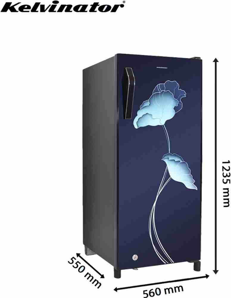 Kelvinator 95l sale fridge