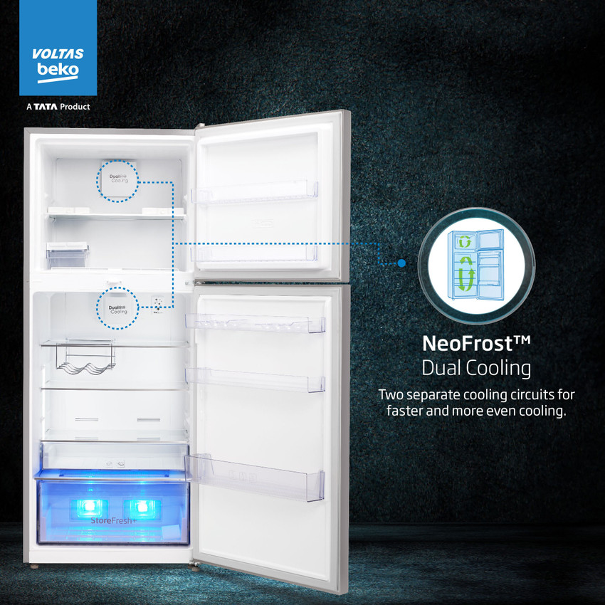 Voltas beko refrigerator 432 litres cheap