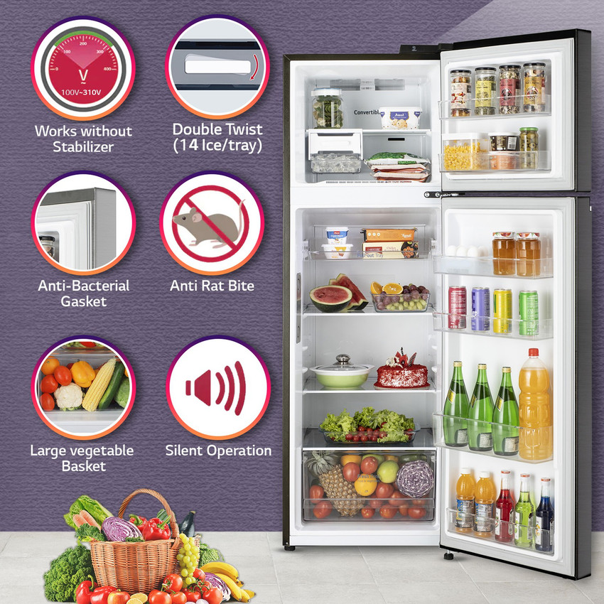 Lg double door fridge 600 litre hotsell