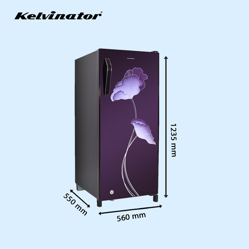 Kelvinator fridge 190 litre 2 star hot sale