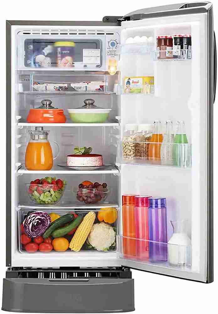 LG 190 L Direct Cool Single Door 5 Star Refrigerator with Base