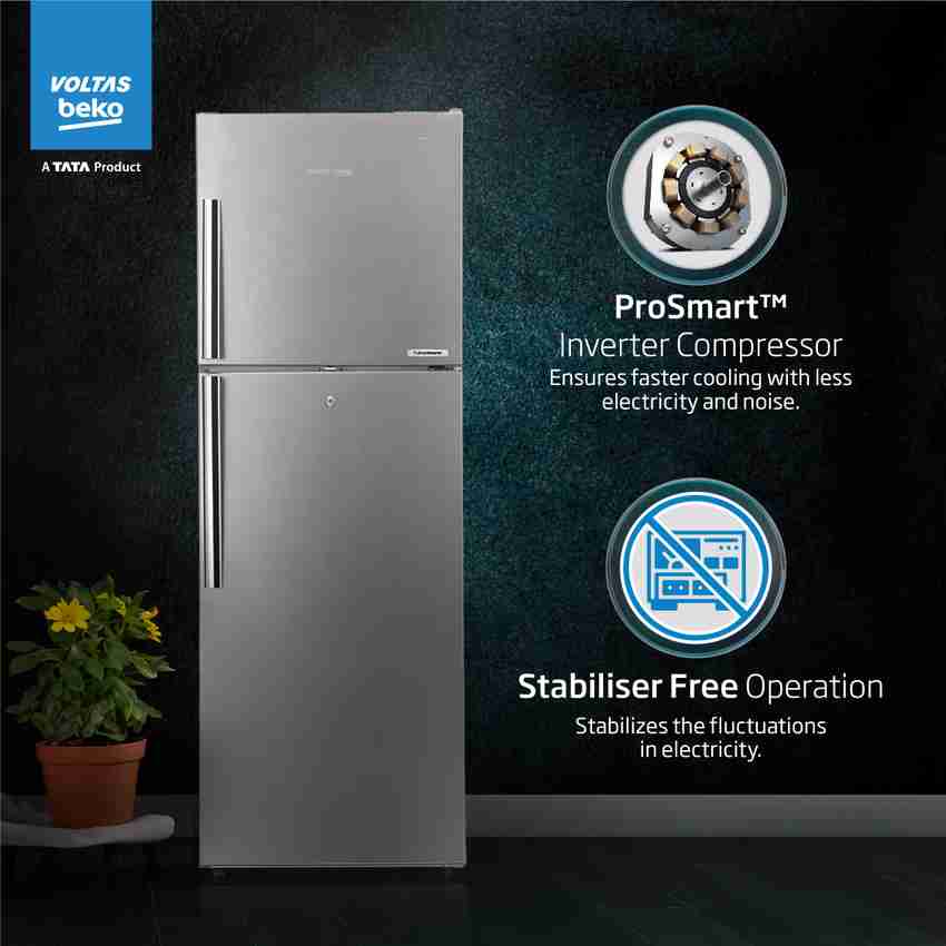 Voltas beko pro smart inverter refrigerator new arrivals