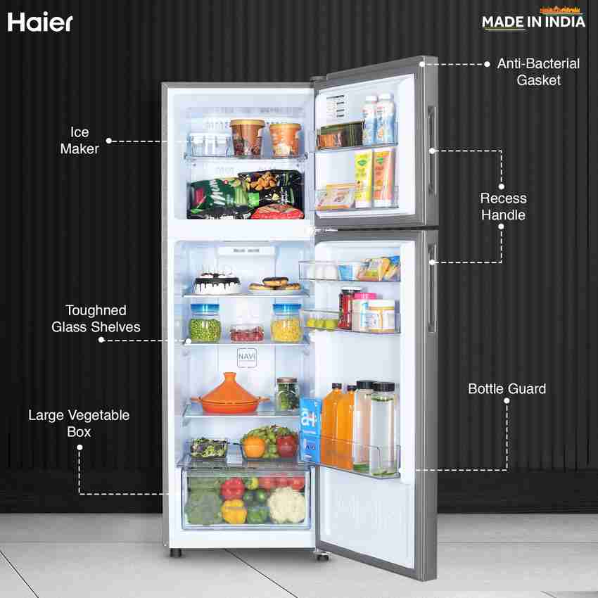 Toughened sales glass fridge