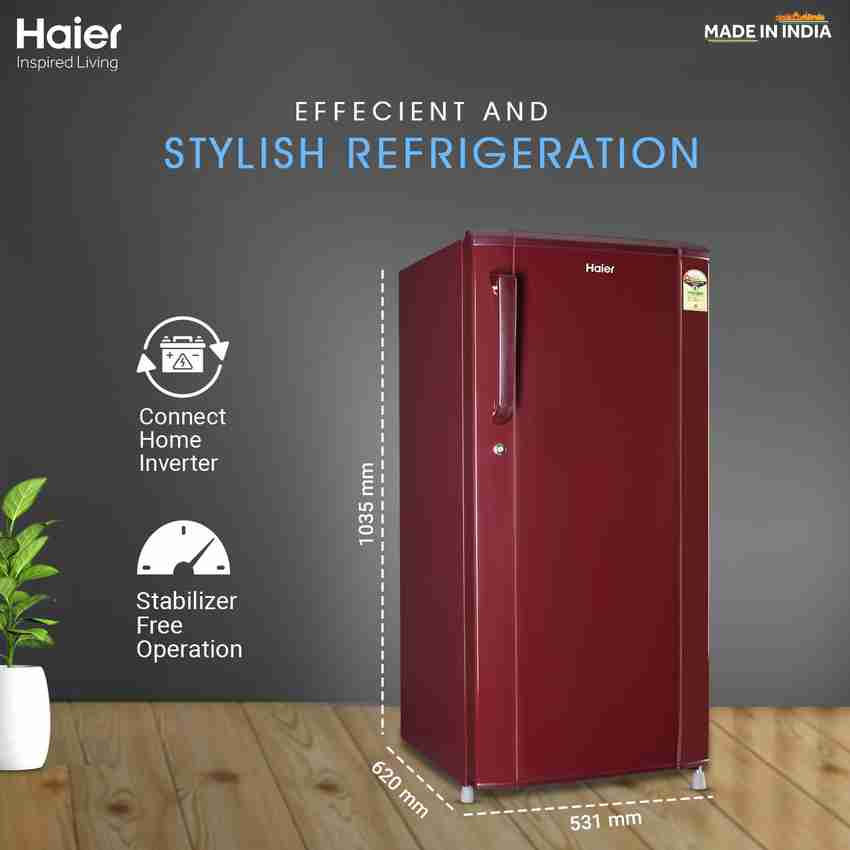 Power consumption of top 165 litre refrigerator