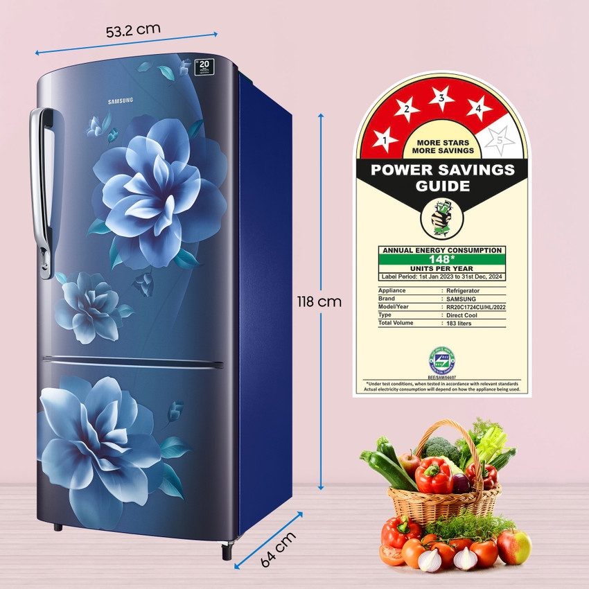 Samsung fridge outlet energy consumption