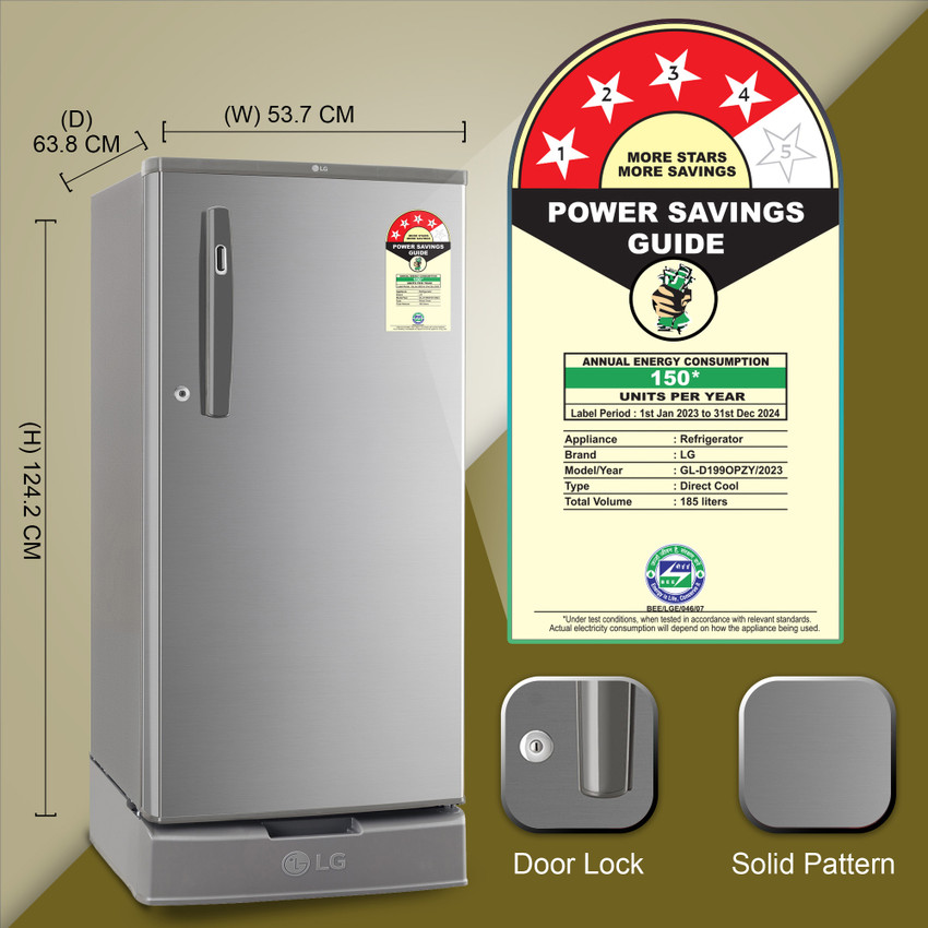 Lg refrigerator power clearance consumption