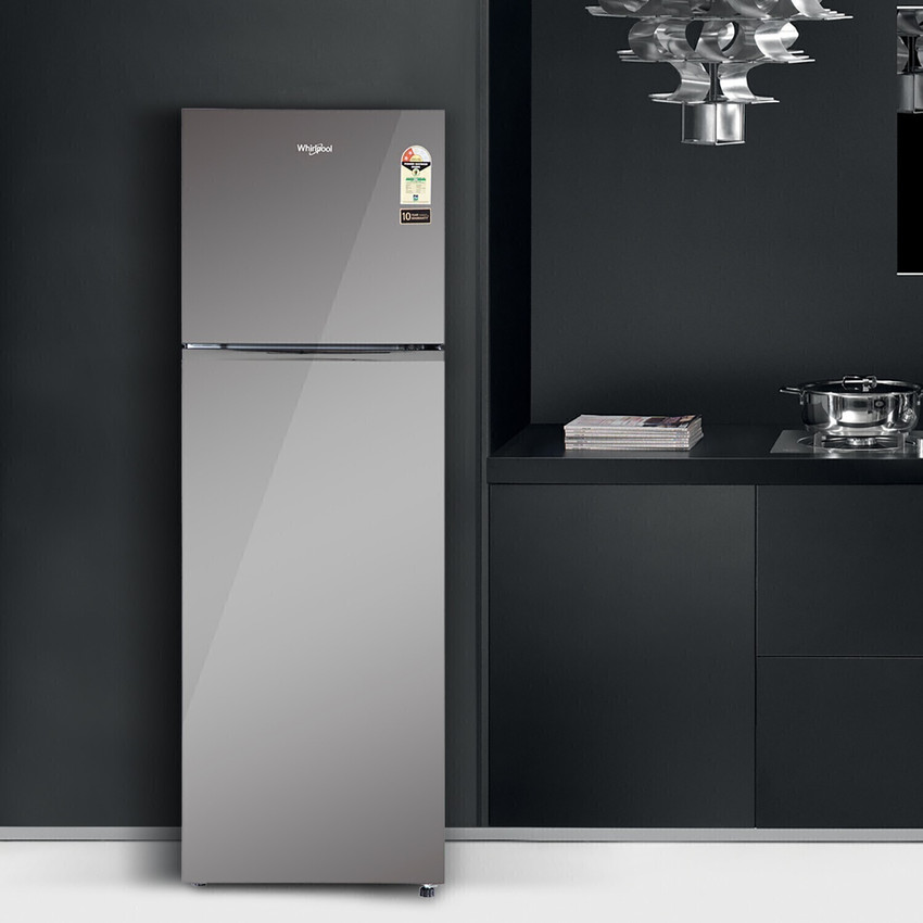 Whirlpool fridge mirror finish top