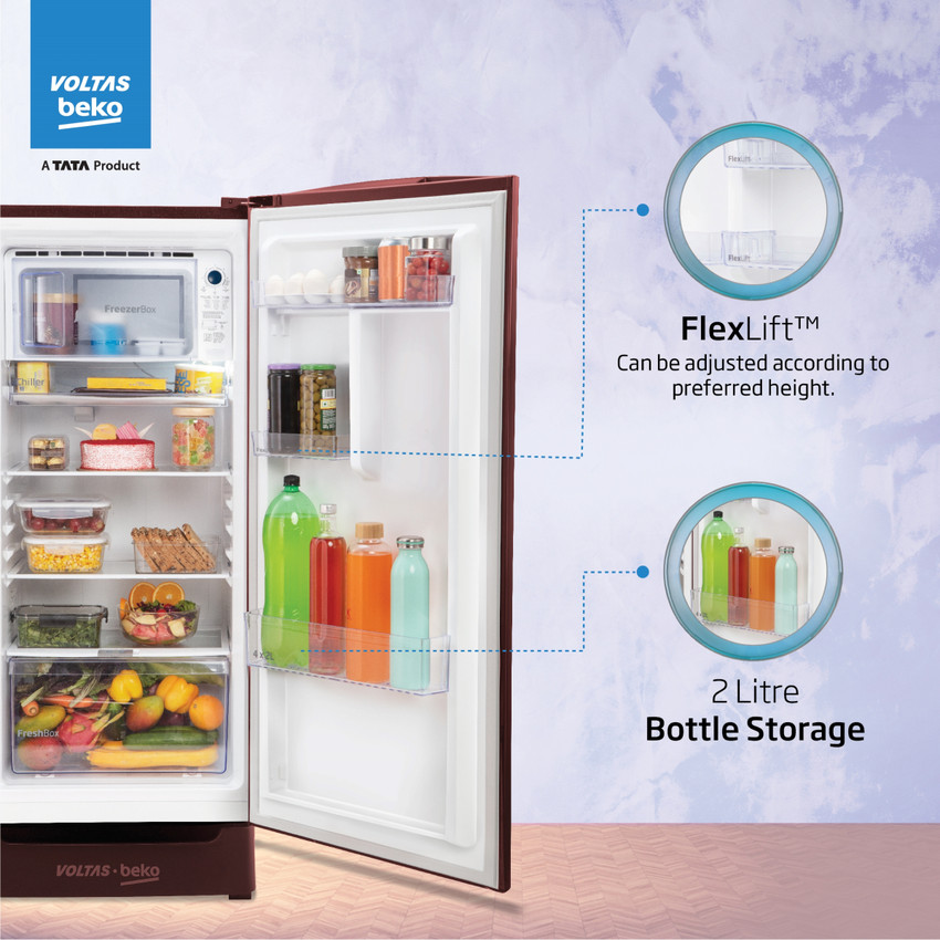 Voltas refrigerator cheap 420 ltr price
