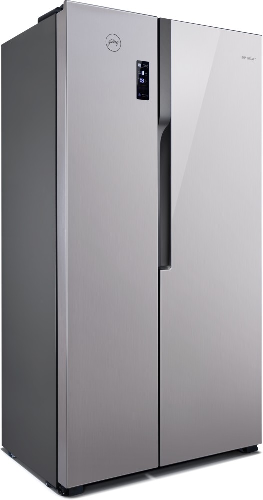 basics 564 L Inverter Frost-Free Side-By-Side Refrigerator With  Water Dispenser (2022, Auto Defrost, Multi Airflow, Silver Steel) : :  Home & Kitchen