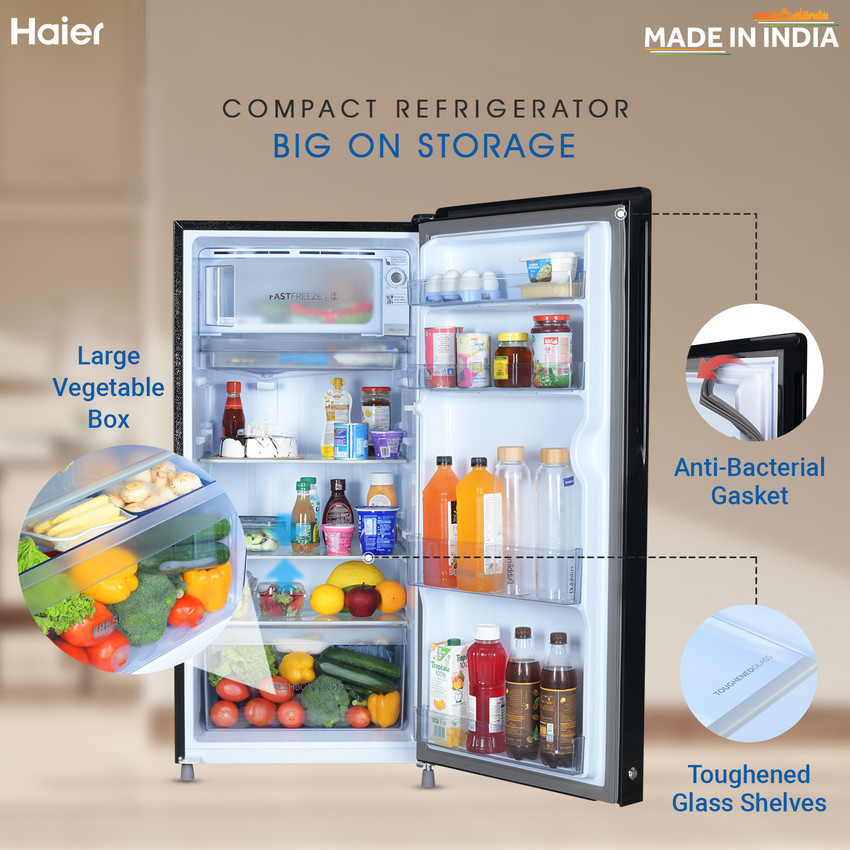 Haier 185 L Direct Cool Single Door 2 Star Refrigerator Online at