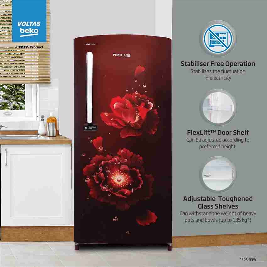 Tata fridge single door discount