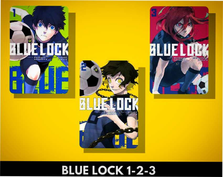 Blue Lock : Vol- 1,2,3 (Manga Books) [BOOK COMBO]: Buy Blue Lock : Vol- 1,2,3  (Manga Books) [BOOK COMBO] by Kaneshiro Muneyuki at Low Price in India