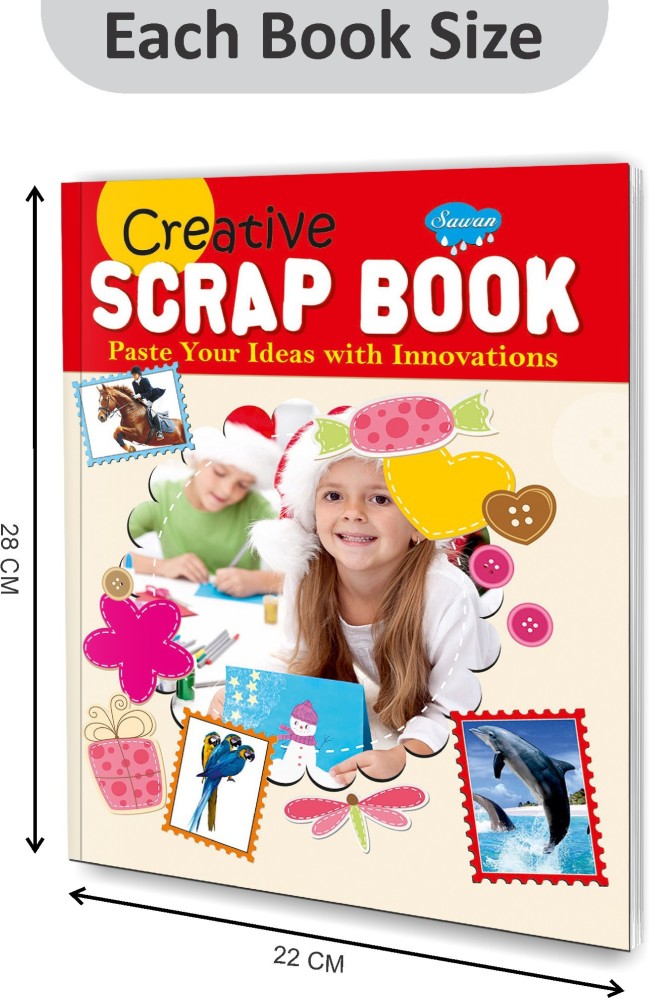 Scrapbook for Kids, Soft Bound, A4 Size Approx