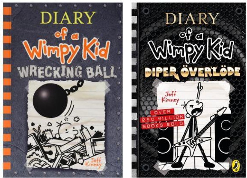 Diary of Wimpy Kid 7 Books Set by Jeff Kinney No Brainer, Diper Overlo