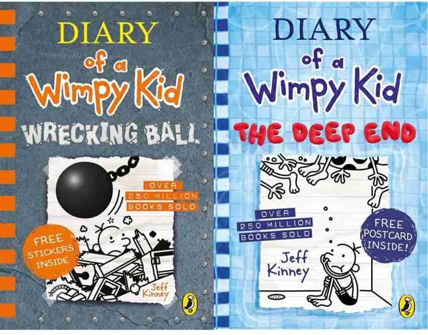 Diary Of A Wimpy Kid: Book 14 & 15 - The Wrecking Ball & The Deep End  (Paperback, Jeff Kinney): Buy Diary Of A Wimpy Kid: Book 14 & 15 - The