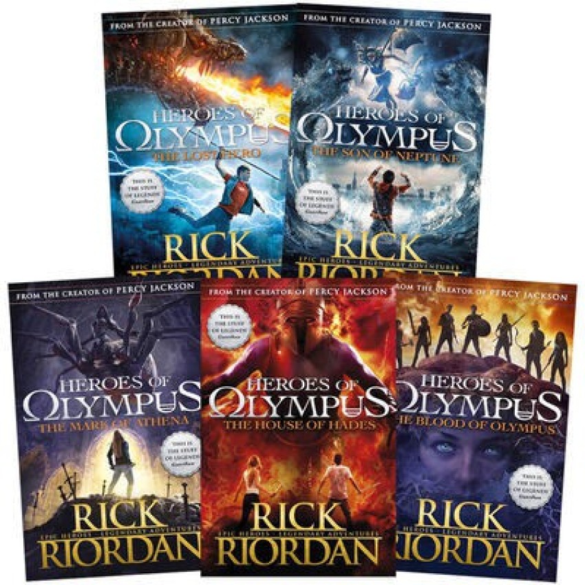 Box Set Heroes Of Olympus: Buy Box Set Heroes Of Olympus by Rick Riordan at  Low Price in India