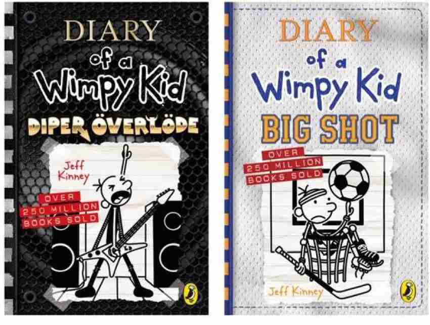 Diary Of A Wimpy Kid Collection 19 Books Set No Brainer, Diper O Everloede,  Big Shot, The Deep End, Wrecking Ball