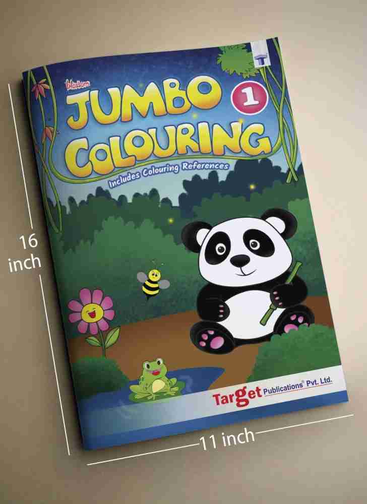 JUMBO COLORING BOOK FOR KIDS: 3 BOOKS IN 1 (Jumbo Coloring Books