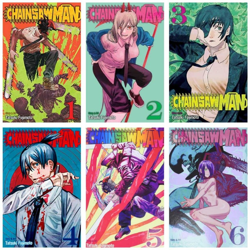 Anime do Chainsaw Man fez Volume 5 do mangá vender mais do que o 2, 3 e 4!