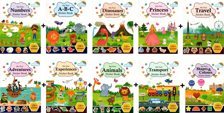 My First Adventures Sticker Book: My first sticker books