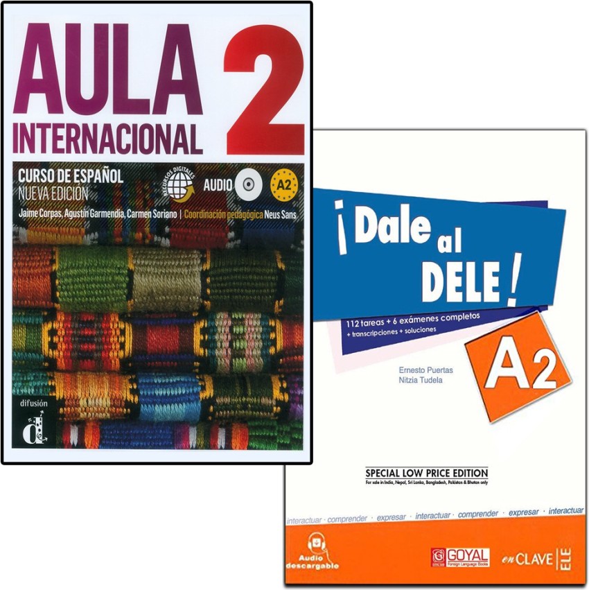 AULA INTERNACIONAL 2 (A2) Textbook New + Dale Al DELE A2 (Dele