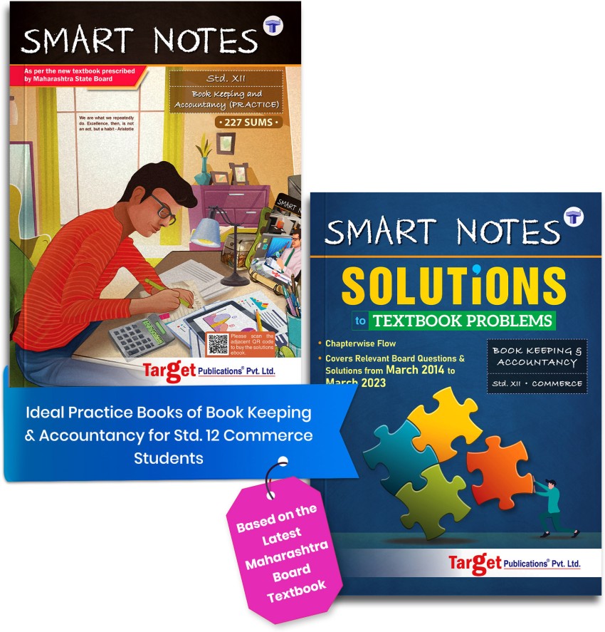 Std 11 Book Keeping Accountancy Book Smart Notes BK, 45% OFF