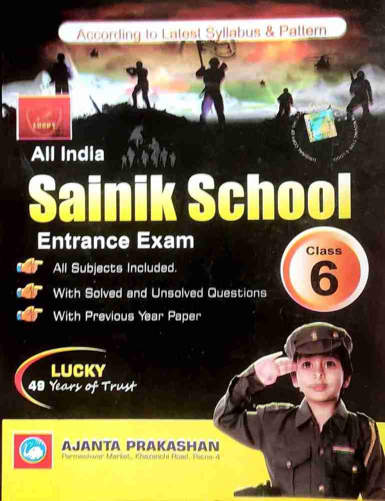 Guide To Class All India SAINIK School Entrance Exam